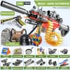Children's toy M416 electric semi-automatic soft projectile machine gun simulation assault gift set heavy machine gun