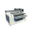 Industrial UV printer for flat phone cases, acrylic, metal, PVC patterns, trademarks, plastic boards, color printing machine model 6050, made in China