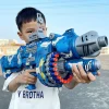 Electric multi-shot toy gun for children, soft bullet pistol, suitable for boys, Gatling-style, large child toy gift